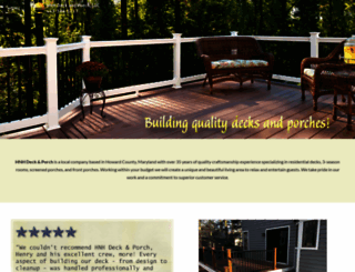hnhdeckandporch.com screenshot