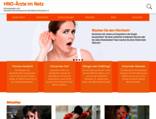 hno-aerzte-im-netz.de screenshot