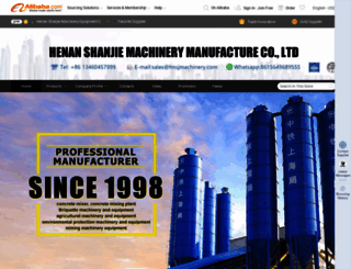 hnsjmachinery.en.alibaba.com screenshot