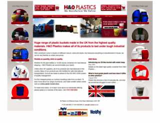 ho-plastics.co.uk screenshot
