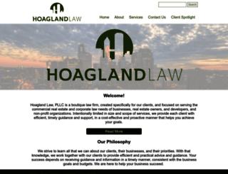 hoaglandlaw.com screenshot