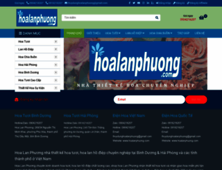 hoalanphuong.com screenshot