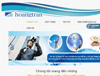 hoangtranwater.bizwebvietnam.com screenshot