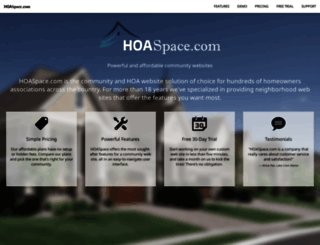 hoaspace.com screenshot