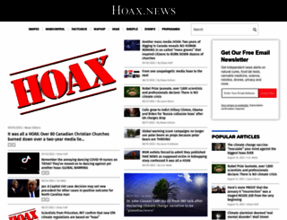 hoax.news screenshot