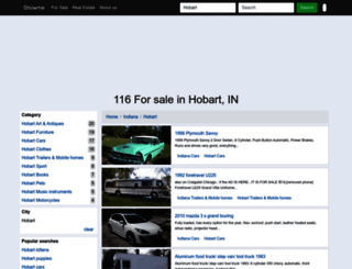 hobart-in.showmethead.com screenshot
