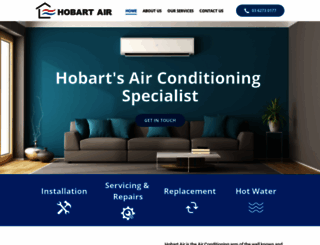 hobartair.com.au screenshot