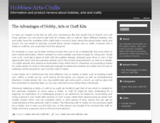 hobbies-arts-crafts.net screenshot