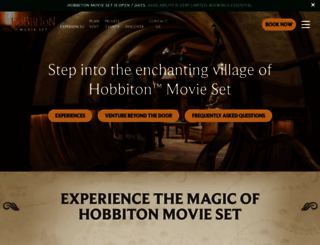 hobbitontours.com screenshot