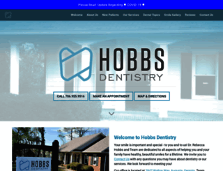 hobbsdentistry.com screenshot