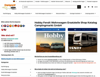 hobby-fendt-wohnwagen-ersatzteile.de screenshot