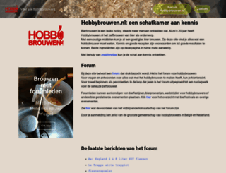 hobbybrouwen.nl screenshot