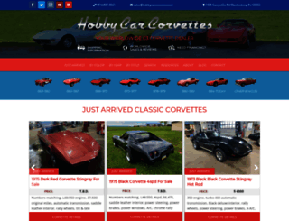 hobbycarcorvettes.net screenshot