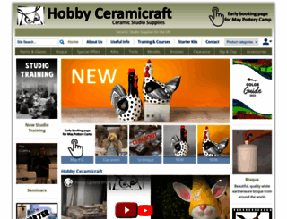 hobbyceramicraft.co.uk screenshot