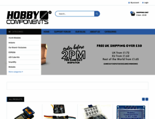 hobbycomponents.com screenshot