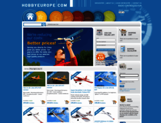 hobbyeurope.com screenshot