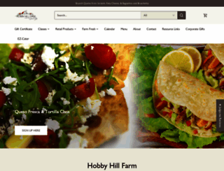 hobbyhillfarm.com screenshot