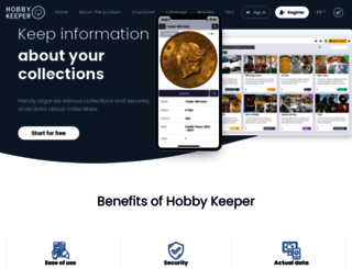 hobbykeeper.com screenshot