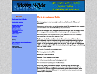 hobbyride.com screenshot
