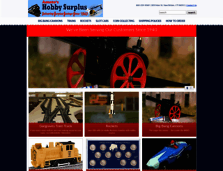 hobbysurplus.com screenshot