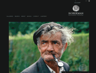 hoberman.photoshelter.com screenshot