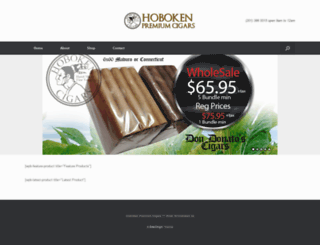 hobokenpremiumcigars.com screenshot