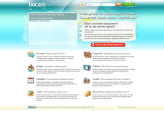 hocam.com screenshot