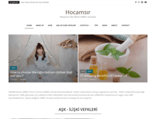 hocamsir.com screenshot
