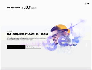 hochtief-india.com screenshot