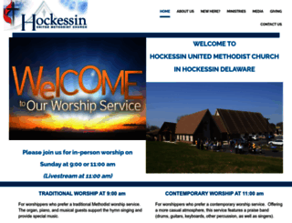 hockessinumc.org screenshot