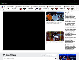 hockey.sportsline.com screenshot