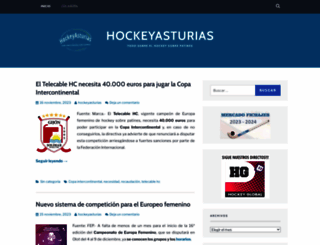 hockeyasturias.com screenshot