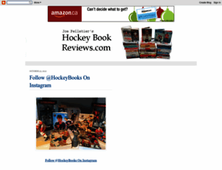 hockeybookreviews.com screenshot