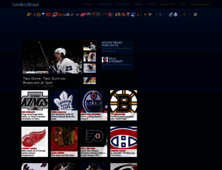 hockeybuzz.com screenshot