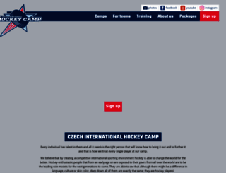 hockeycamp.cz screenshot