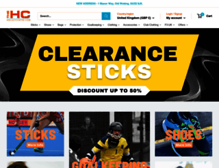 hockeycentre.com screenshot