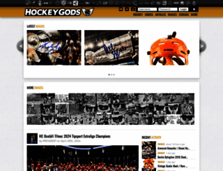 hockeygods.com screenshot