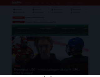 hockeysverige.se screenshot