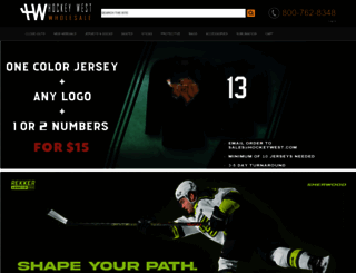 hockeywest.com screenshot