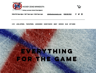 hockeyzonemn.com screenshot