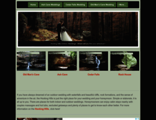 hockinghillswedding.com screenshot