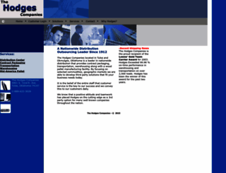 hodgesco.com screenshot