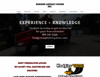 hodginsasphalt.com screenshot