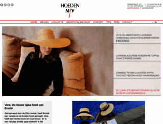 hoeden-mv.com screenshot