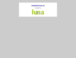 hoefsmit.luna.nl screenshot