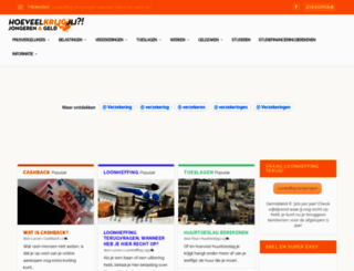 hoeveelkrijgjij.nl screenshot