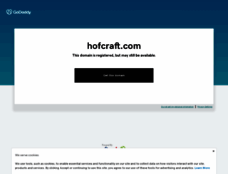hofcraft.com screenshot