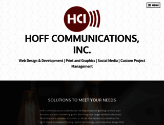 hoffcomm.com screenshot