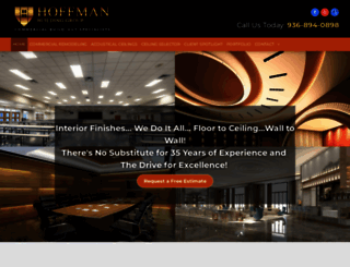 hoffmanbuildinggroup.com screenshot