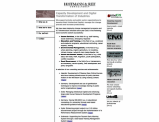 hoffmann-reif.com screenshot